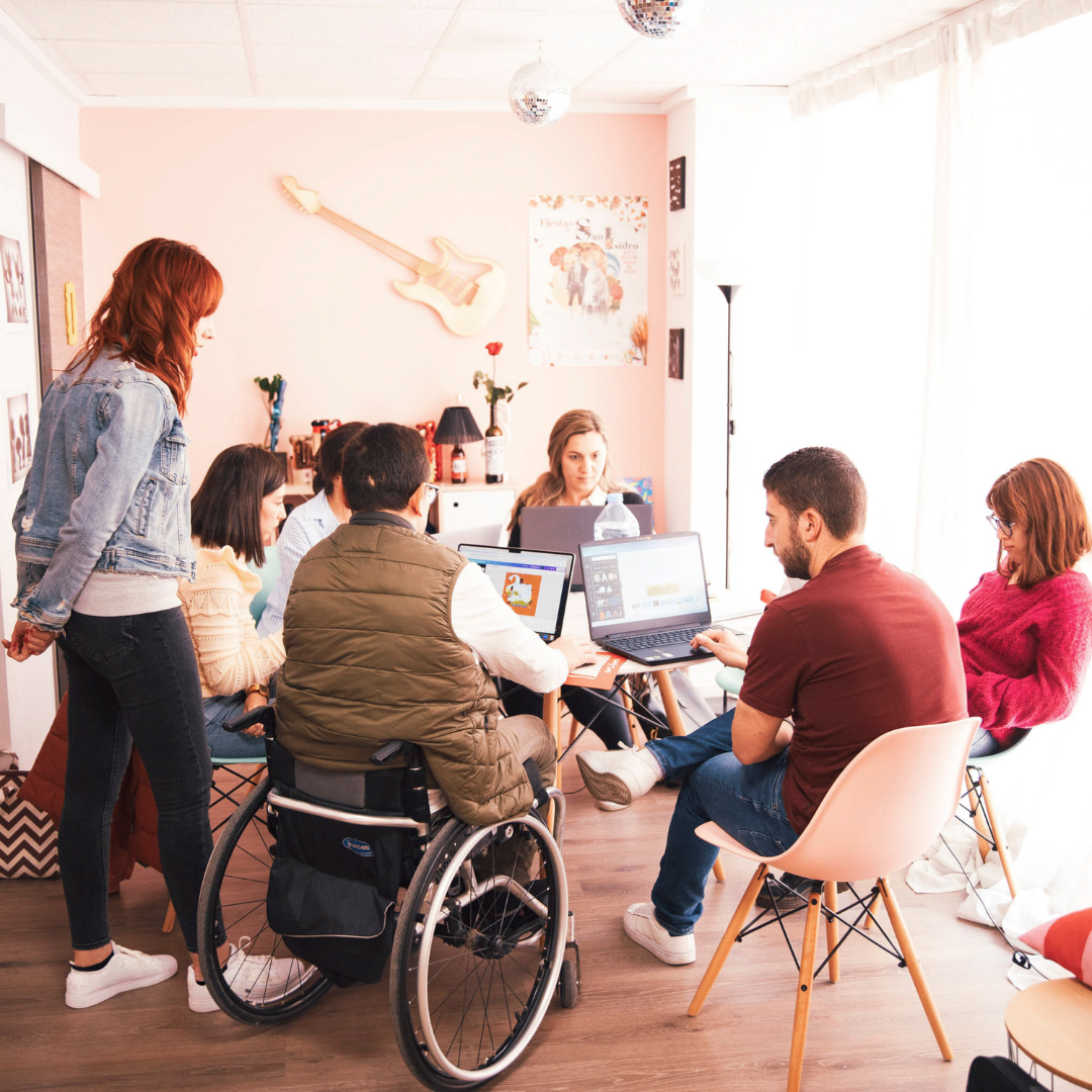 Equipe Work Studio ou Conceito de Inovação