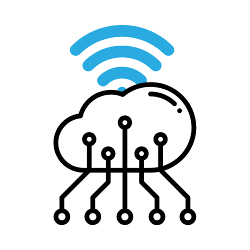 Ícone Infraestrutura e Redes
